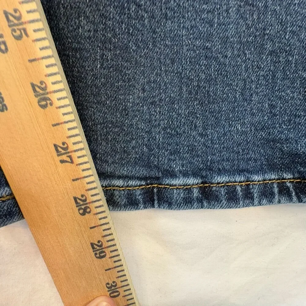 Levi's 505 Regular Fit Jeans Men's 40x30 Medium Indigo Straight Leg Denim EUC